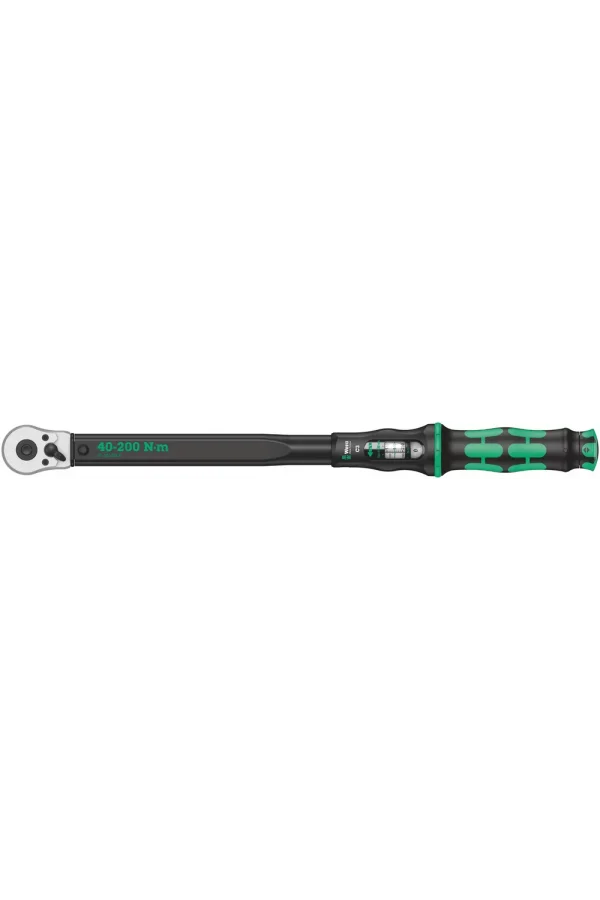 Wera Click-Torque C 3 Yön Mandallı Cırcırlı Tork Anahtarı, 40-200 Nm, 1/2 x 40-200 Nm
