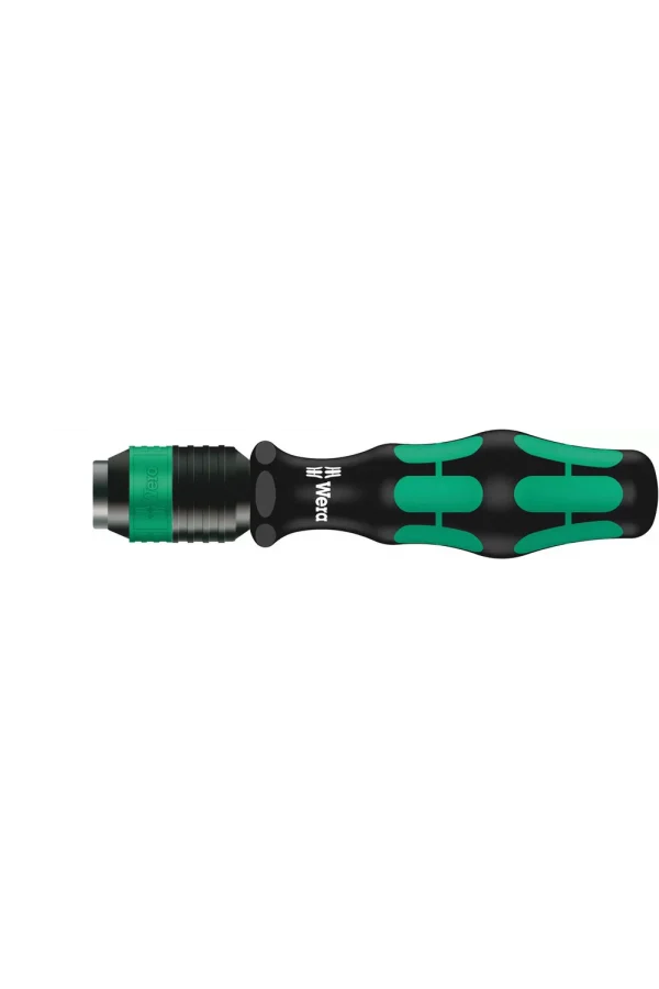 Wera 813 R Bits Tutuculu Tornavida, Rapidaptor Hızlı Uç Değiştirme Mandrenli, 1/4 x 90 mm