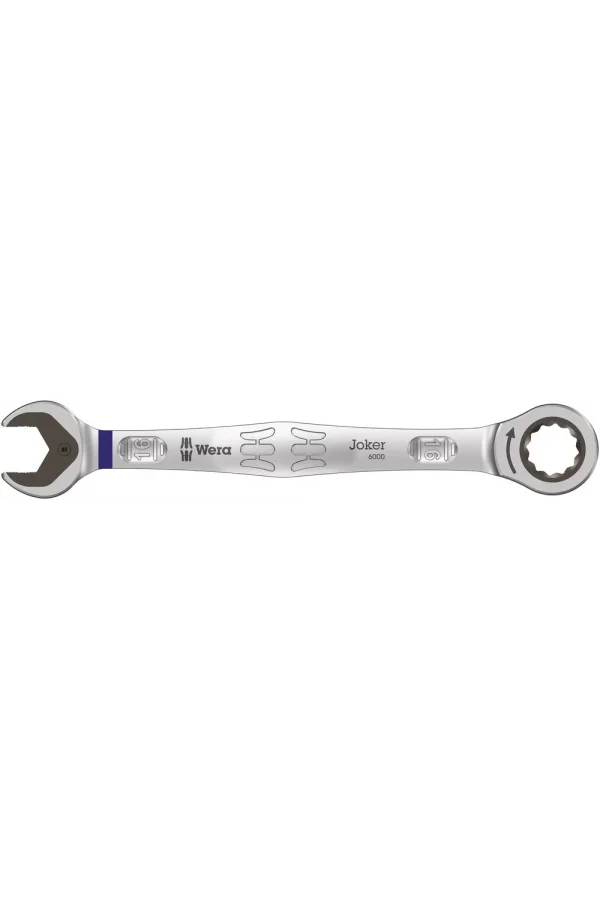 Wera 6000 Joker Açık Ağız Cırcırlı Kombine Anahtar, 16 x 212 mm