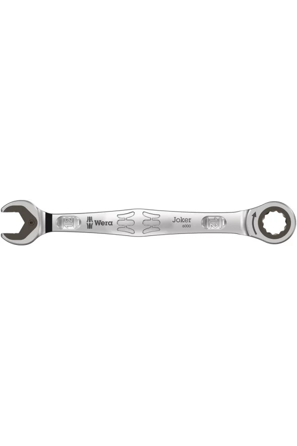 Wera 6000 Joker Açık Ağız Cırcırlı Kombine Anahtar, 12 x 170.7 mm