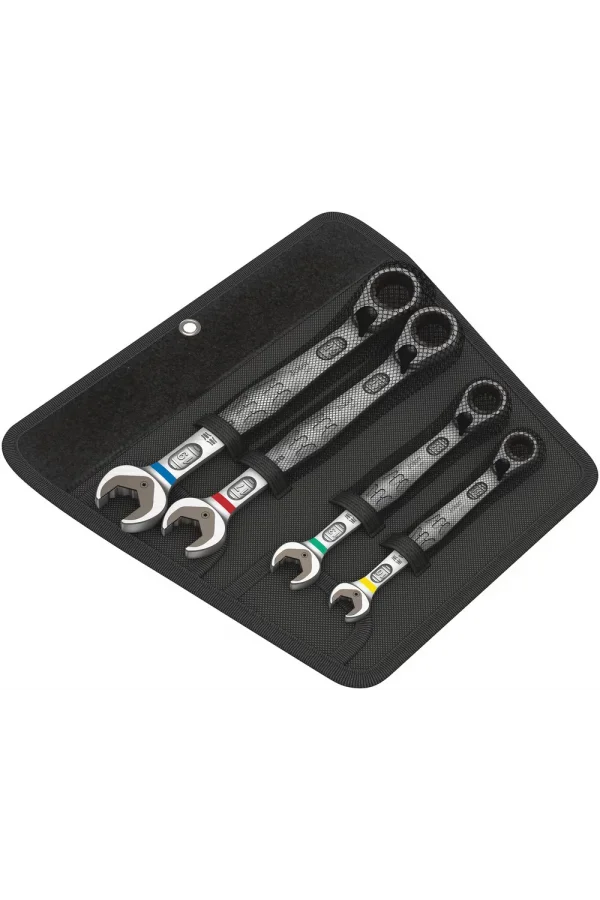 Wera 6001 Joker Switch 4 Set 1 Açık Ağız Cırcırlı Kombine Anahtar Seti