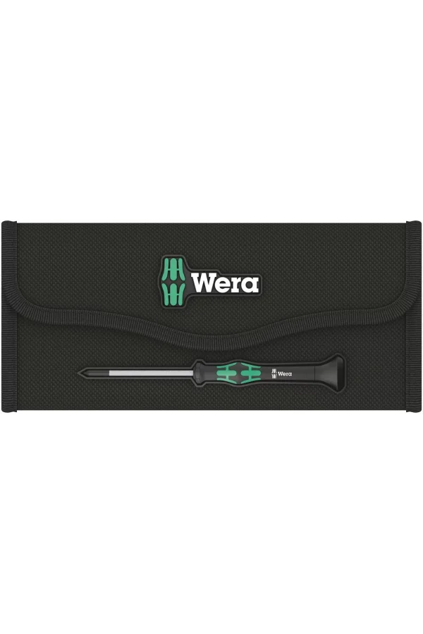 Wera 9454 Katlanır Kumaş Kılıf, 12 Parçalı Kraftform Micro Tornavida Set için, boş, 235 x 115 mm