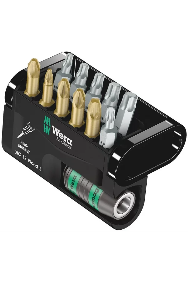Wera Bit-Check 12 Ahşap 1