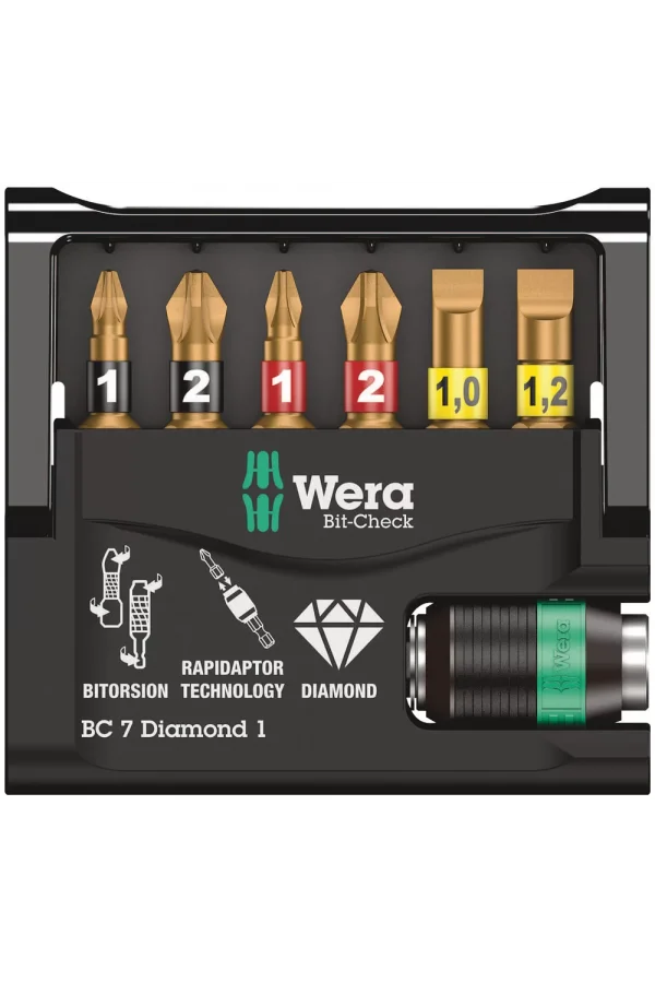 Wera Bit-Check 7 Diamond 1 SB