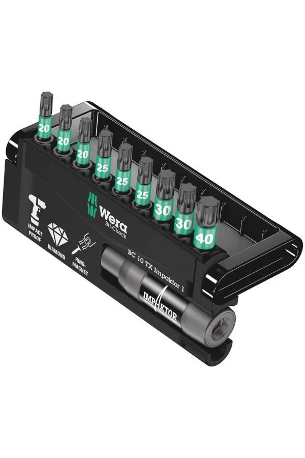 Wera Bit-Check 10 TX Impaktor 1