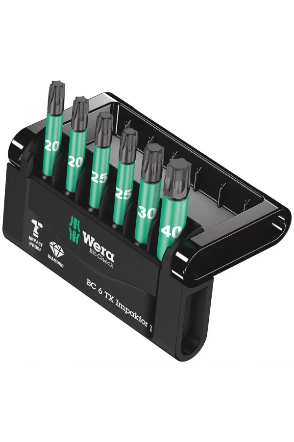 Wera Bit-Check 6 TX Impaktor 1
