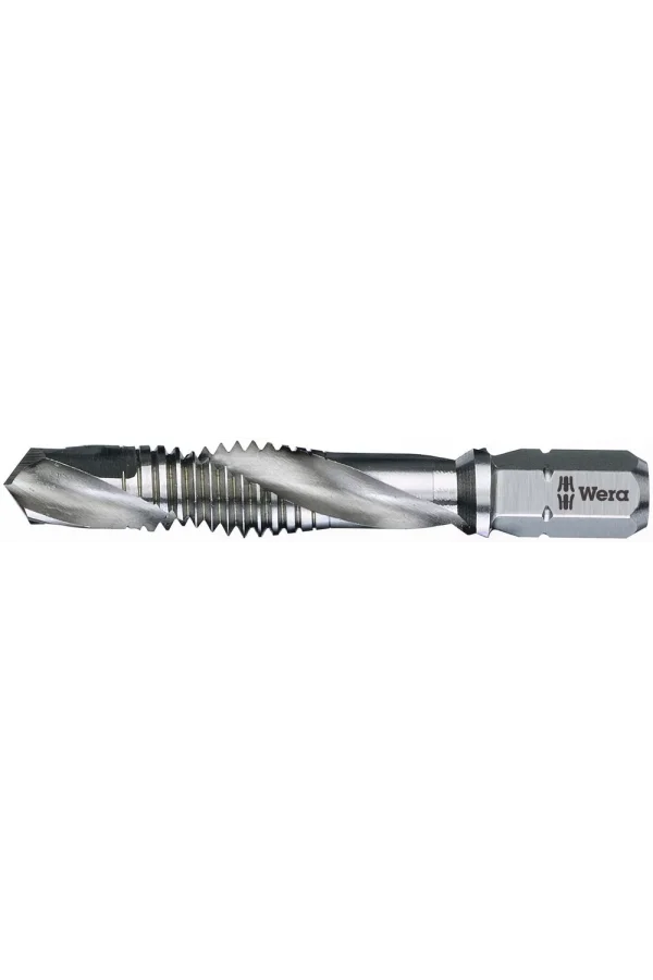 Wera 847 HSS Kombine Kılavuz Açma Ucu, 3.3 mm x 39 mm x M 4
