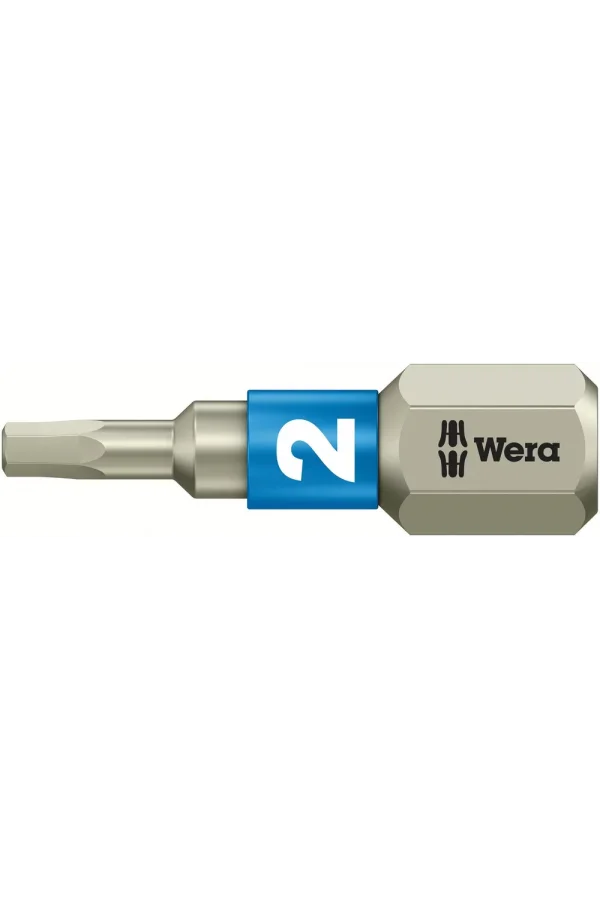 Wera 3840/1 TS Bits, Paslanmaz, 2 x 25 mm