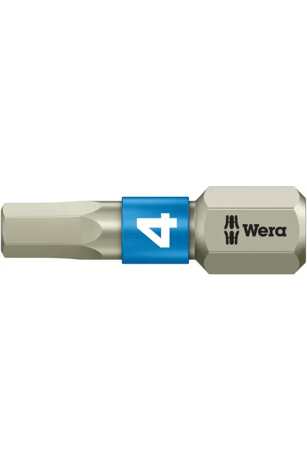 Wera 3840/1 TS Bits, Paslanmaz, 4 x 25 mm