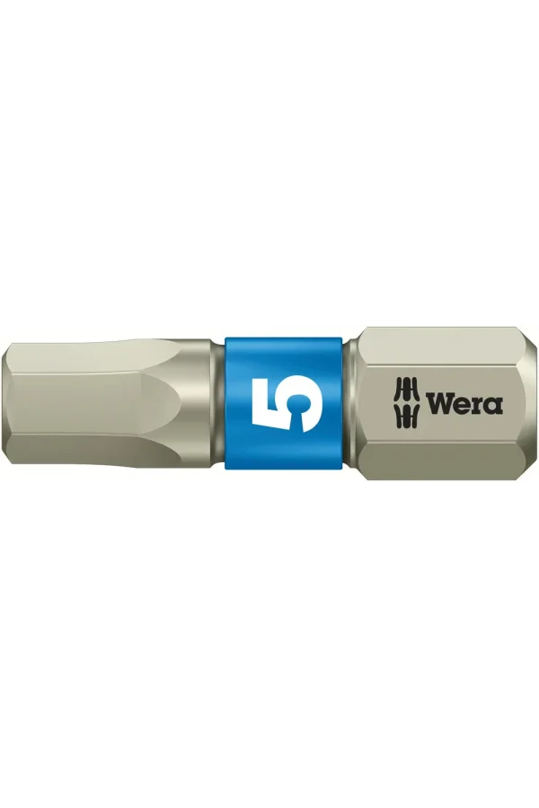 Wera 3840/1 TS Bits, Paslanmaz, 5 x 25 mm
