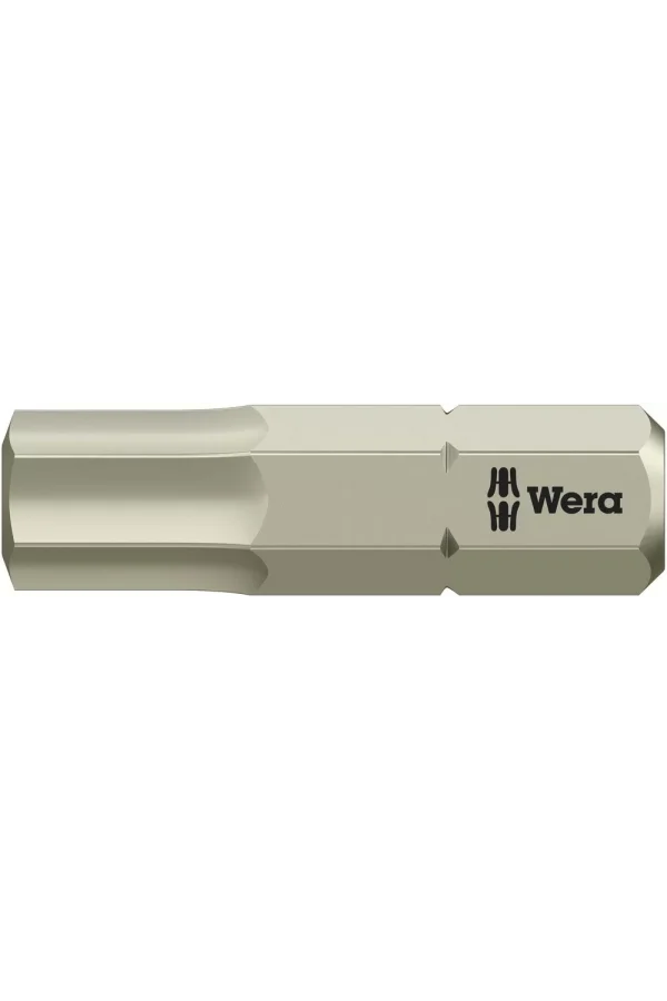 Wera 3840/1 TS Bits, Paslanmaz, 6 x 25 mm