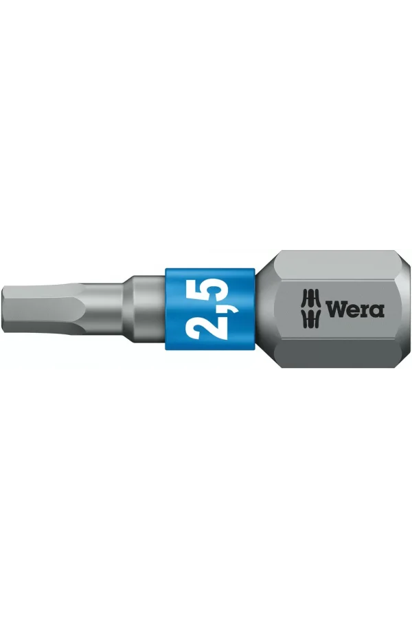 Wera 840/1 BTZ Bits, 2.5 x 25 mm