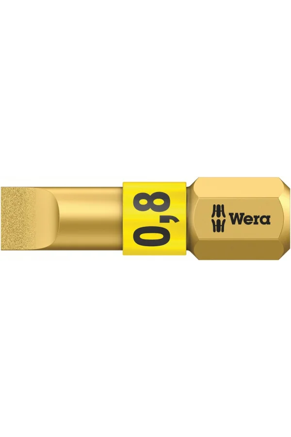 Wera 800/1 BDC Bits, 0.8 x 5.5 x 25 mm
