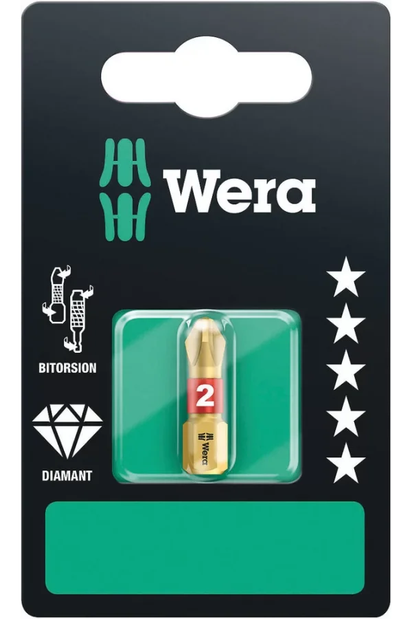 Wera 851/1 BDC SB Bits, PH 3 x 25 mm