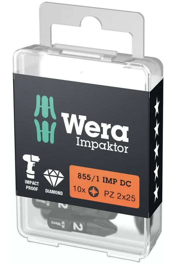 Wera 855/1 IMP DC PZ DIY Impaktor Bits