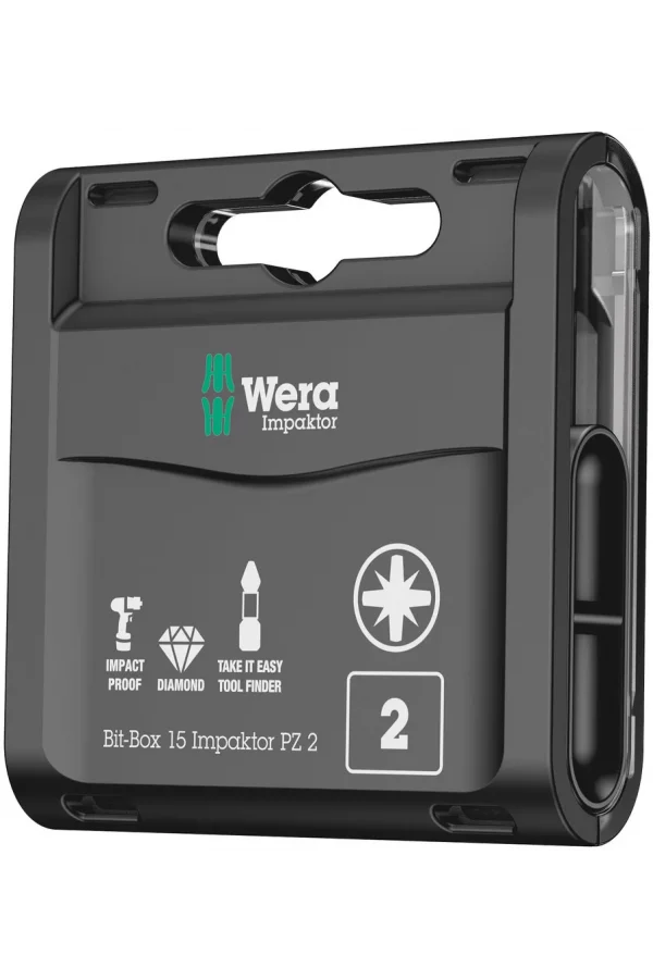Wera Bits Box 15 Impaktor PZ