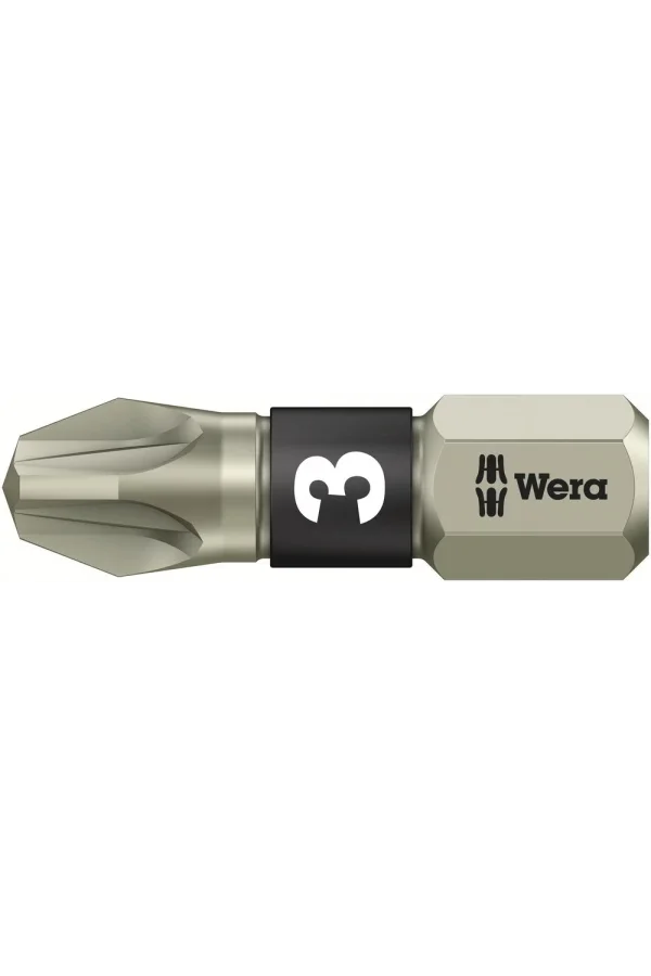 Wera 3855/1 TS Bits, Paslanmaz, PZ 3 x 25 mm