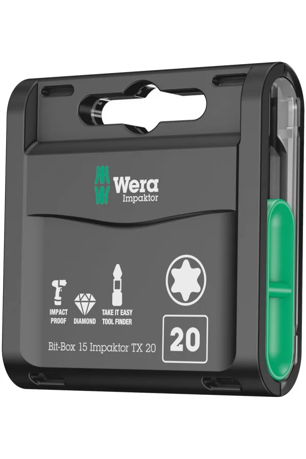 Wera Bits Box 15 Impaktor TX