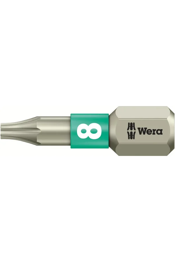 Wera 3867/1 TS TORX® Bits, Paslanmaz, TX 8 x 25 mm