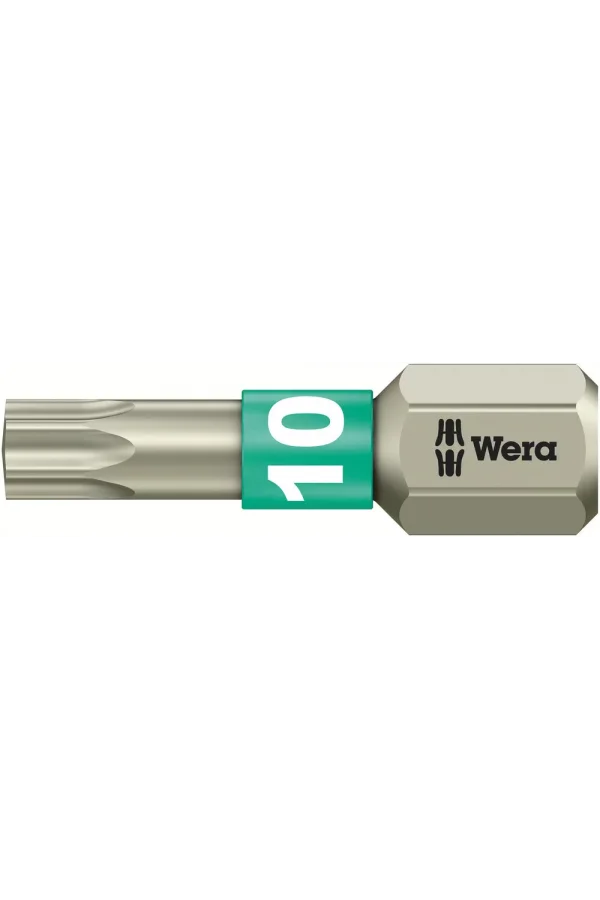 Wera 3867/1 TS TORX® Bits, Paslanmaz, TX 10 x 25 mm
