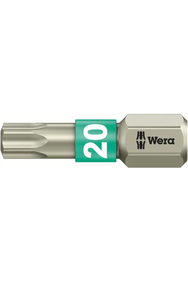 Wera 3867/1 TS TORX® Bits, Paslanmaz, TX 20 x 25 mm