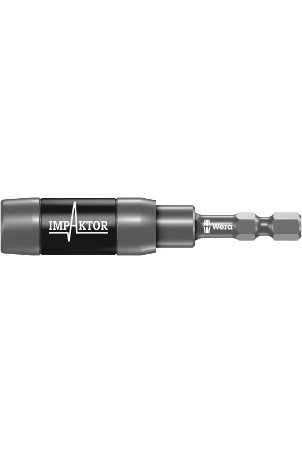 Wera 897/4 IMP R Impaktor Halka Mıknatıslı Segmanlı Bits Tutucu, 1/4 x 75 mm