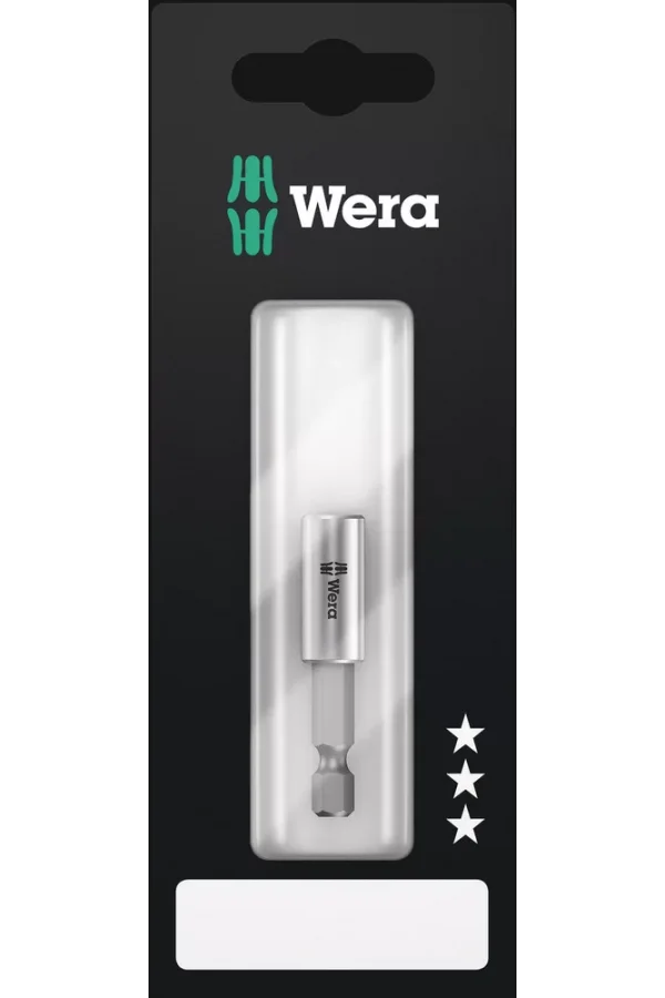Wera 899/4/1 S Üniversal Bits Tutucu, Güçlü Çıtçıt Halkalı, 1/4 x 50 mm