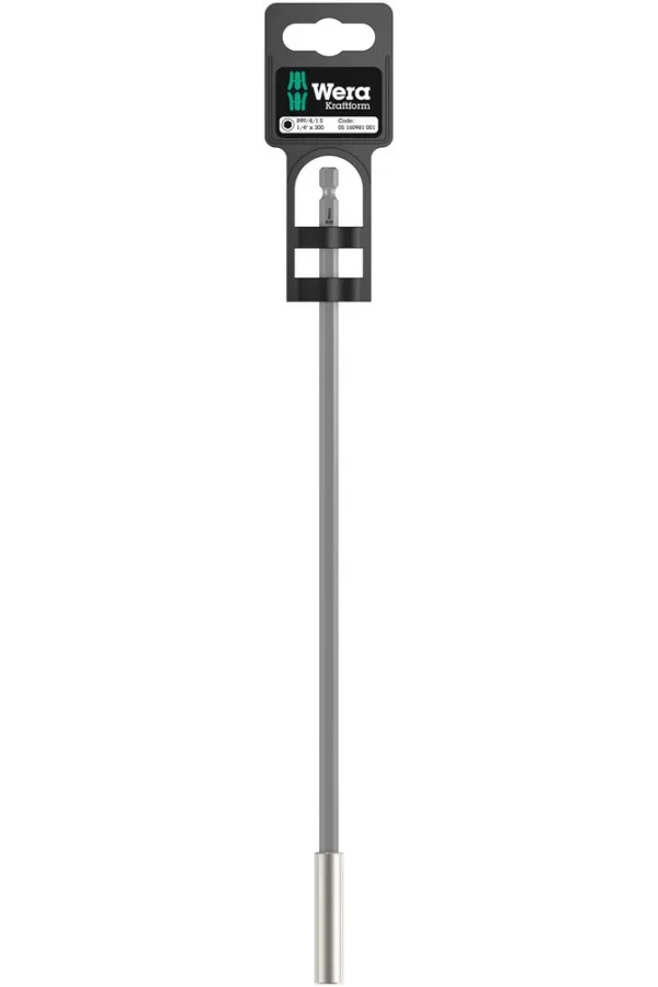 Wera 899/4/1 S Üniversal Bits Tutucu, Güçlü Çıtçıt Halkalı, 1/4 x 300 mm