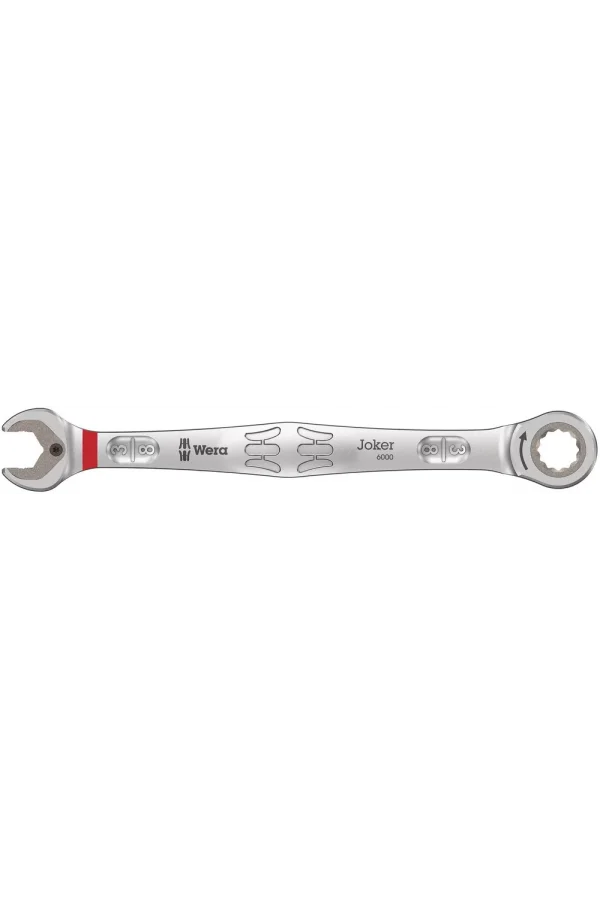 Wera 6000 Joker Açık Ağız Cırcırlı Kombine Anahtar, inç, 3/8 x 159 mm