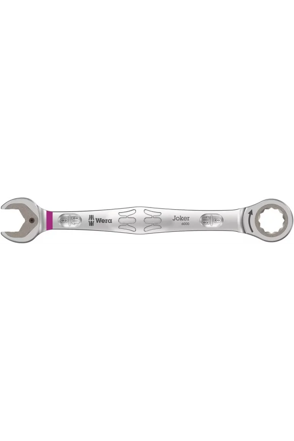 Wera 6000 Joker Açık Ağız Cırcırlı Kombine Anahtar, inç, 9/16 x 188 mm