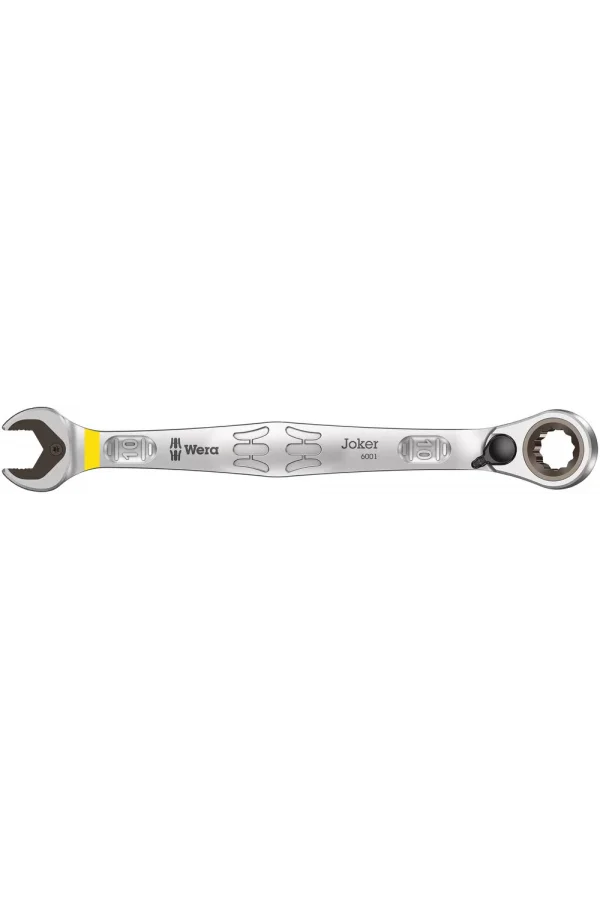 Wera 6001 Joker Switch Açık Ağız Cırcırlı Kombine Anahtar, Yön Mandallı, 10 x 159 mm