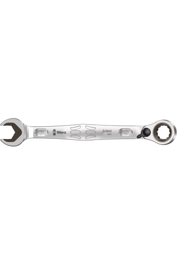 Wera 6001 Joker Switch Açık Ağız Cırcırlı Kombine Anahtar, Yön Mandallı, 15 x 199 mm
