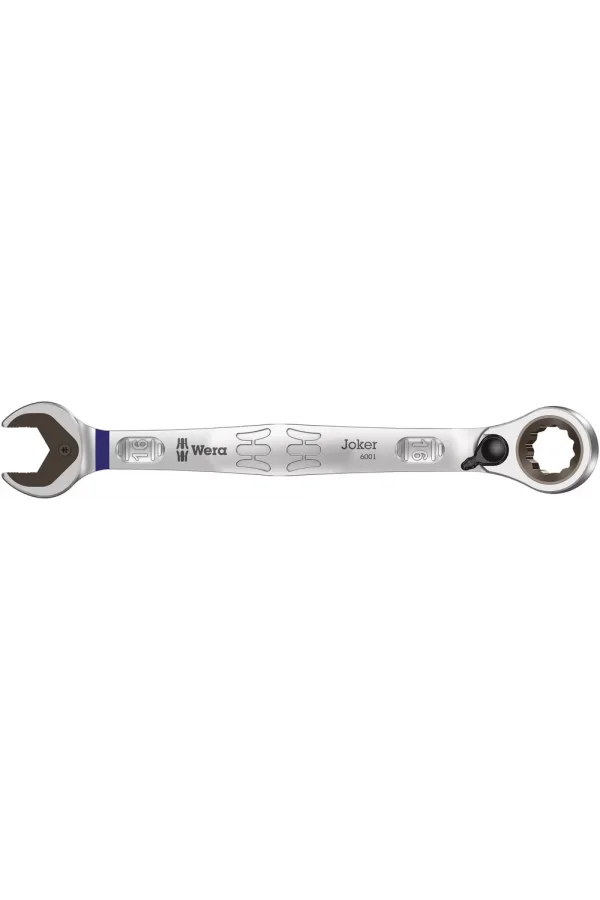 Wera 6001 Joker Switch Açık Ağız Cırcırlı Kombine Anahtar, Yön Mandallı, 16 x 213 mm