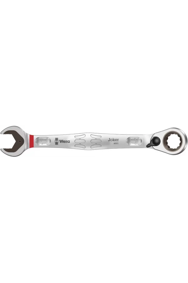Wera 6001 Joker Switch Açık Ağız Cırcırlı Kombine Anahtar, Yön Mandallı, 17 x 225 mm