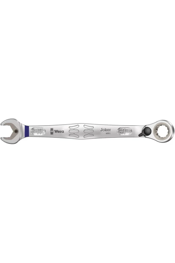 Wera 6001 Joker Switch Açık Ağız Cırcırlı Kombine Anahtar, Yön Mandallı, inç, 7/16 x 165 mm