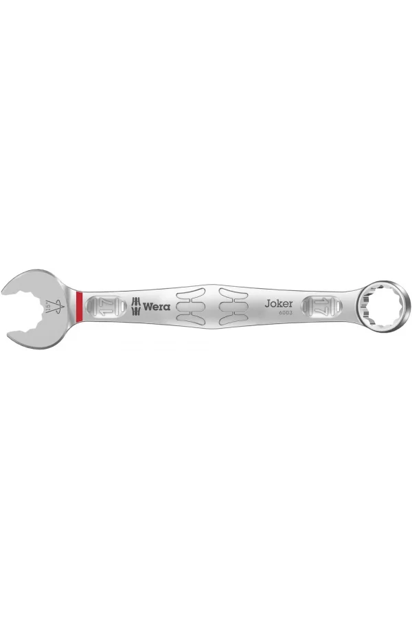 Wera 6003 Joker Açık Ağız Yıldız Kombine Anahtar, 17 x 190 mm