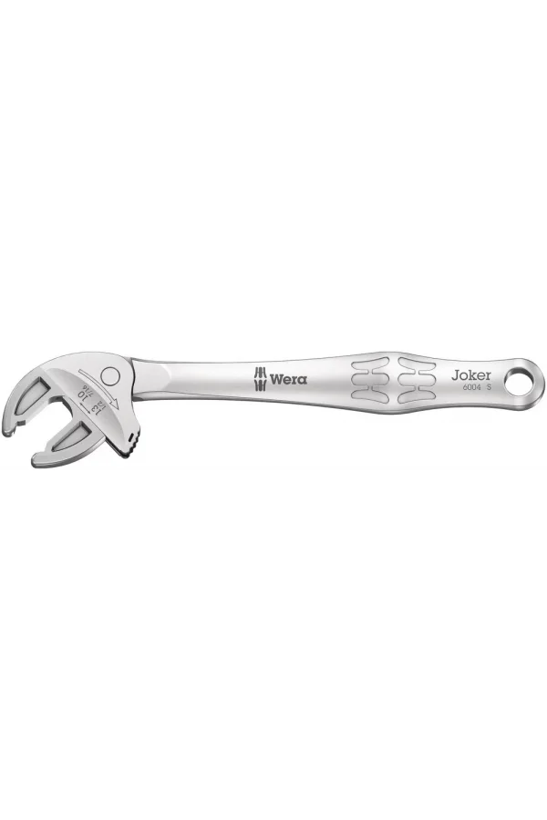 Wera 6004 Joker S Kendinden Ayarlı Açık Ağız Kurbağacık Anahtar, 10-13 x 7/16-1/2 x 154 mm