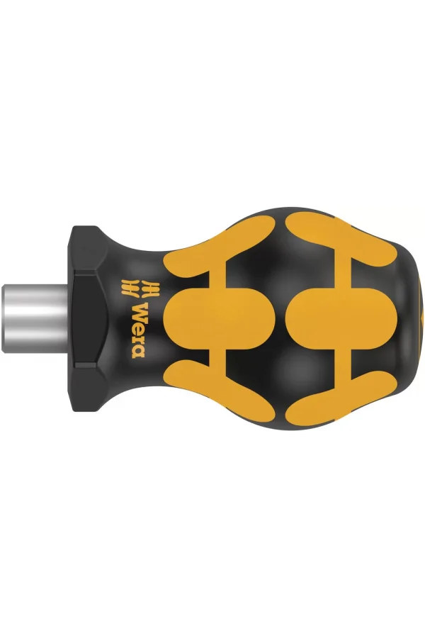 Wera 811/1 ESD Stubby/Topaç Bits Tutuculu Tornavida, Mıknatıslı, 1/4 x 54 mm