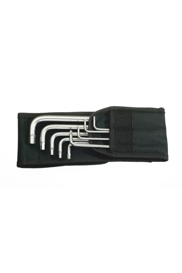 Wera 3950/9 Hex-Plus Emperyal Paslanmaz 1 Allen Anahtar Set, inç, Paslanmaz