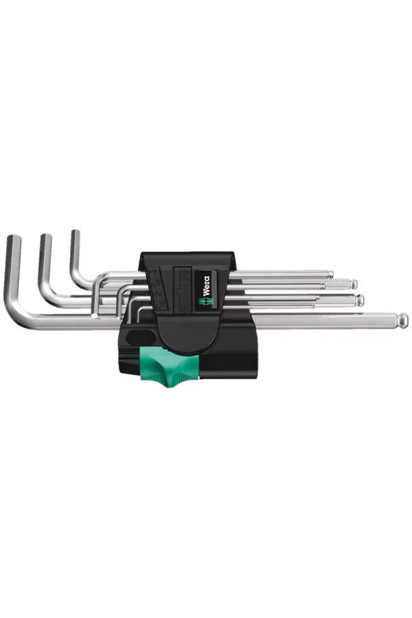 Wera 950/7 Hex-Plus 1 Allen Anahtar Set, metrik, Krom Kaplama