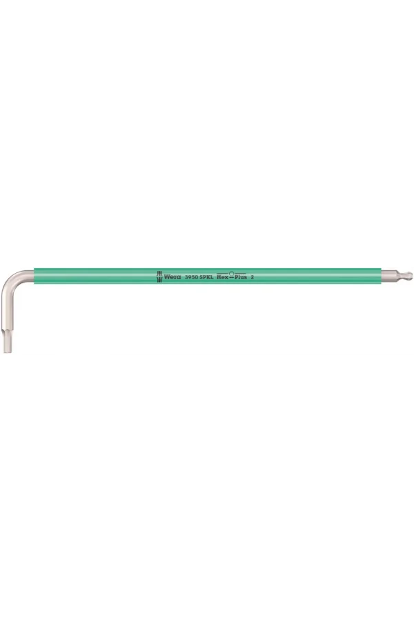 Wera 3950 SPKL Renkli Allen Anahtar, metrik, Paslanmaz, 2 x 101 mm