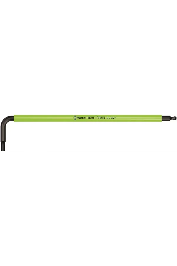 Wera 950 SPKL Renkli Allen Anahtar, inç, BlackLaser, 3/32 x 112 mm