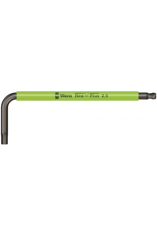 Wera 950 SPKS Renkli, metrik, BlackLaser, 2.5 x 63 mm