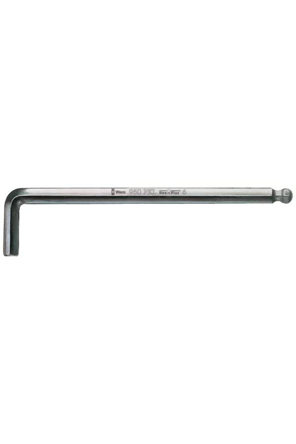 Wera 950 PKL Allen Anahtar, metrik, Krom Kaplama, 5 x 160 mm