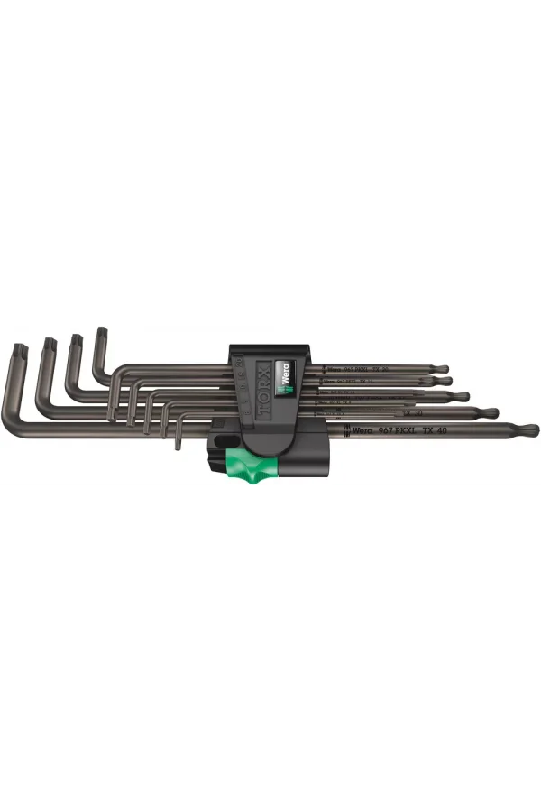 Wera 967/9 TX XL 1 TORX® Allen Anahtar Set, Uzun