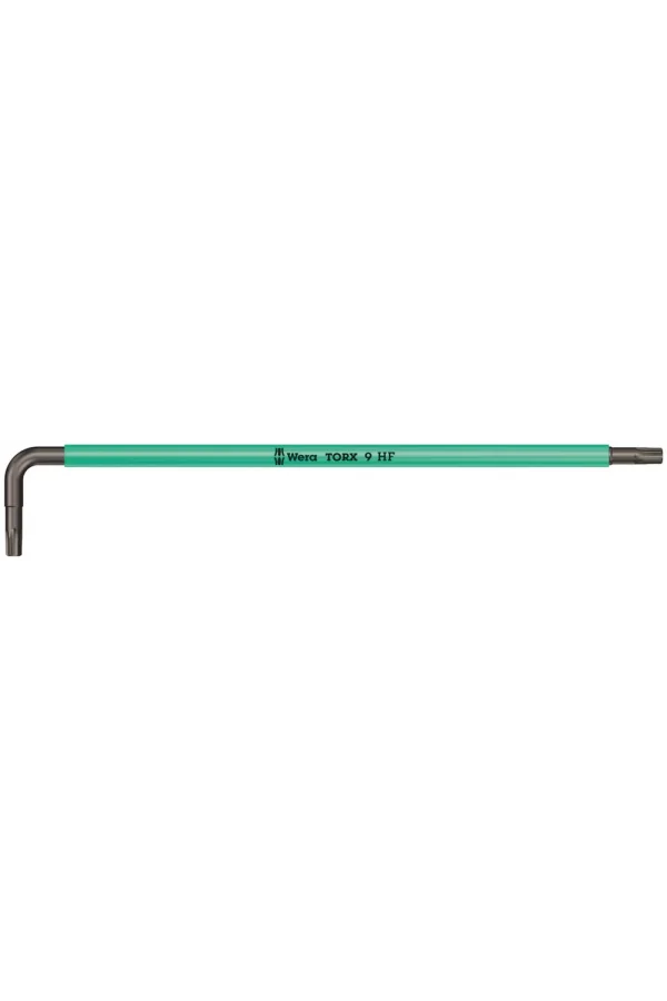 Wera 967 SXL TORX® HF Renkli Allen Anahtar, Tutma Fonksiyonlu, Uzun, TX 9 x 101 mm
