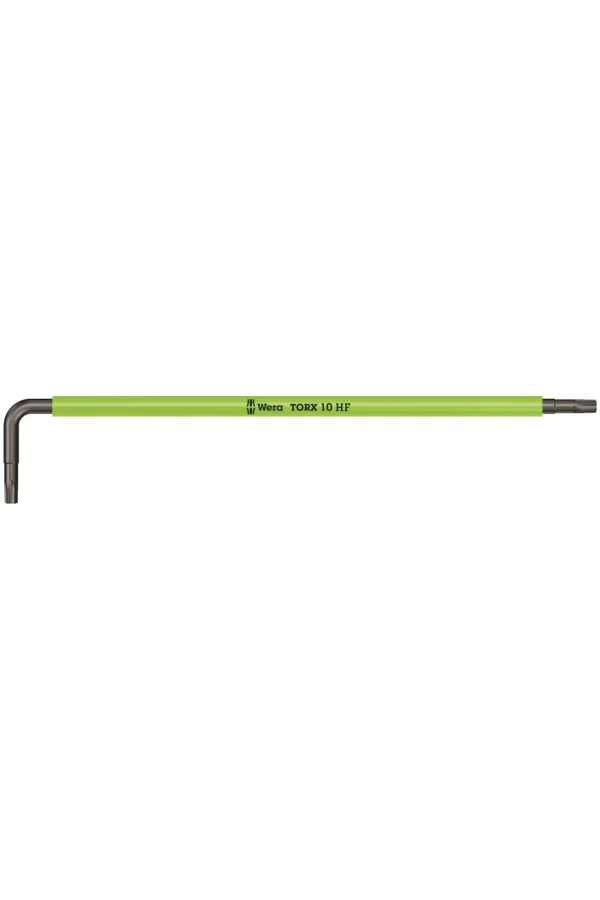 Wera 967 SXL TORX® HF Renkli Allen Anahtar, Tutma Fonksiyonlu, Uzun, TX 10 x 112 mm