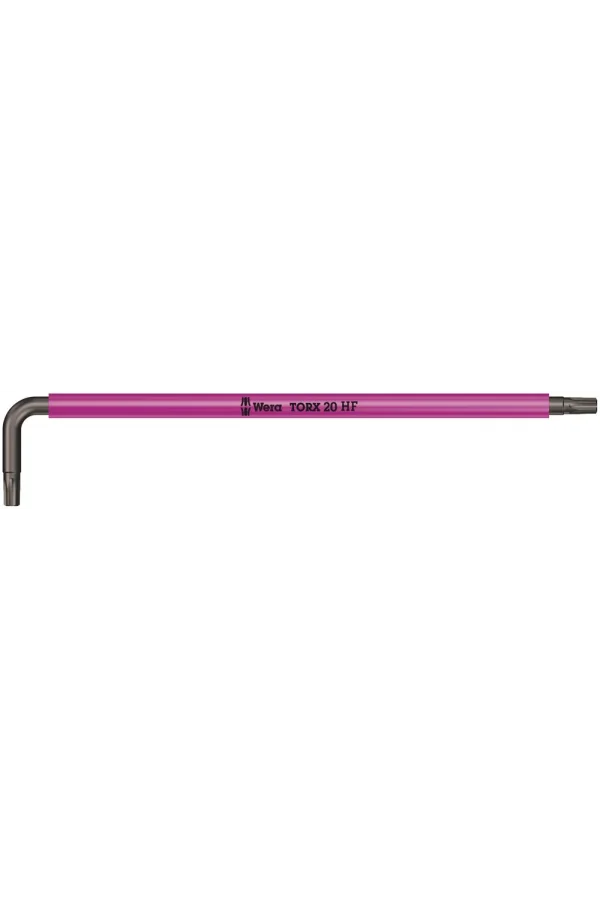 Wera 967 SXL TORX® HF Renkli Allen Anahtar, Tutma Fonksiyonlu, Uzun, TX 20 x 137 mm