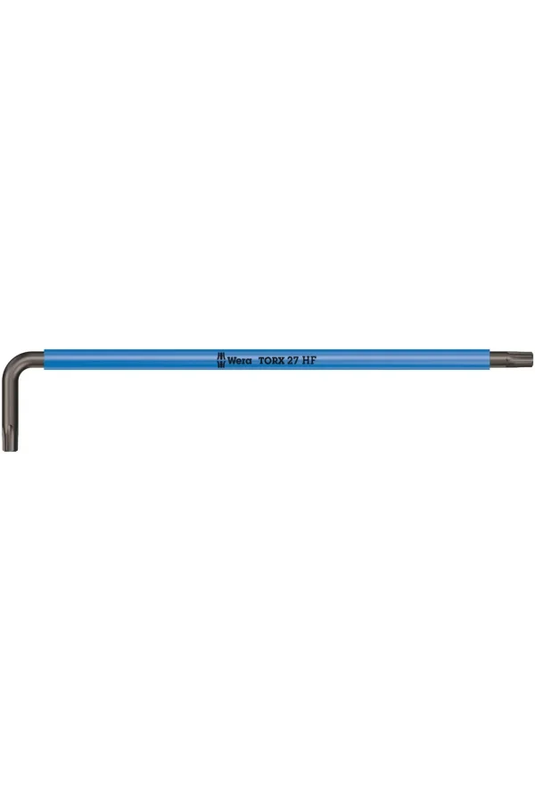 Wera 967 SXL TORX® HF Renkli Allen Anahtar, Tutma Fonksiyonlu, Uzun, TX 27 x 172 mm