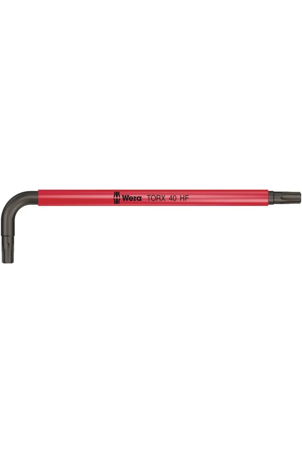 Wera 967 SL TORX® HF Renkli Allen Anahtar, Tutma Fonksiyonlu, TX 40 x 132 mm